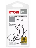 Крючок офсетный рыболовный RWH-05 №3/0 ( упк по 5шт)