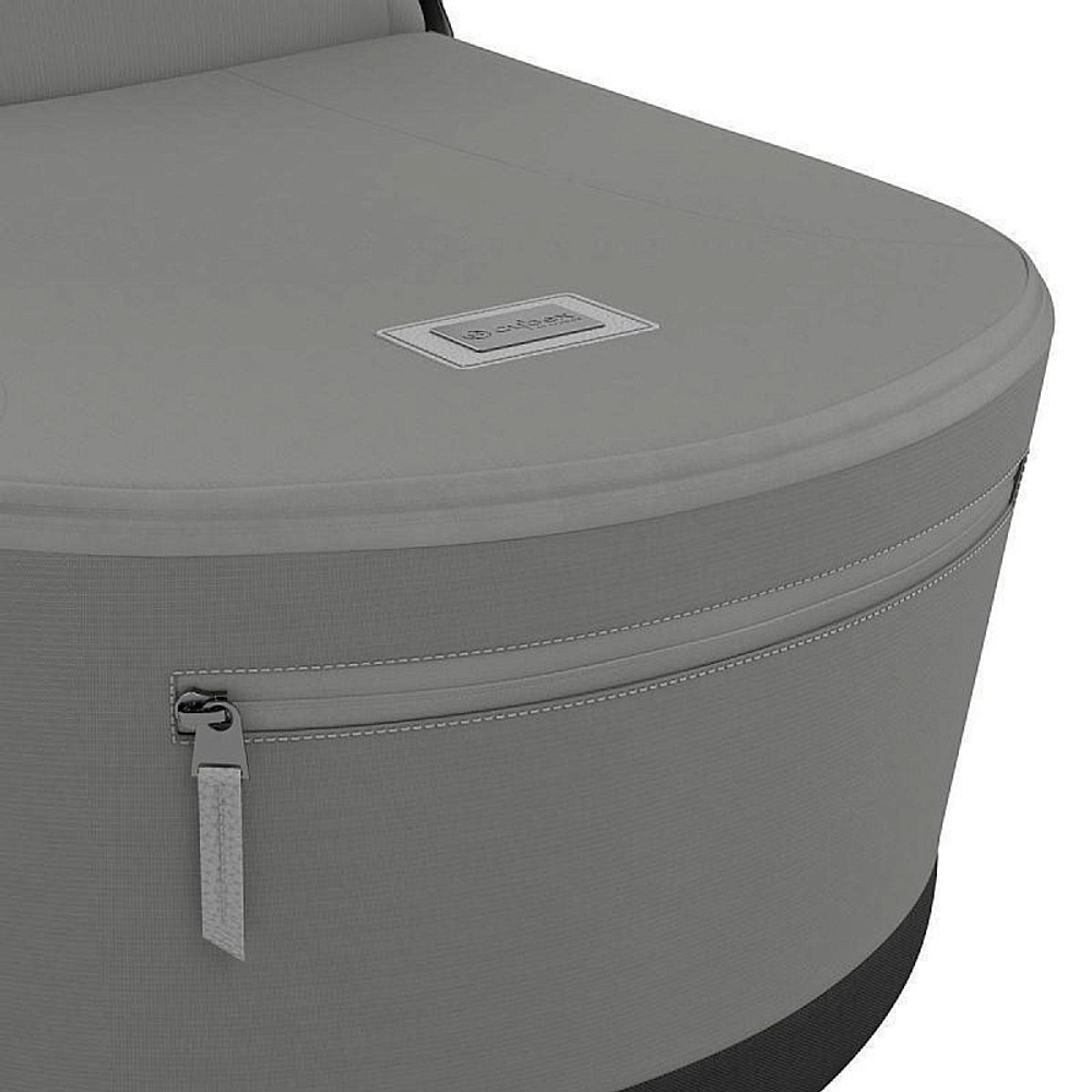 Коляска Cybex Priam IV Rosegold complete и автокресло Cloud G i-Size Fog Grey 3 в 1 Mirage Grey