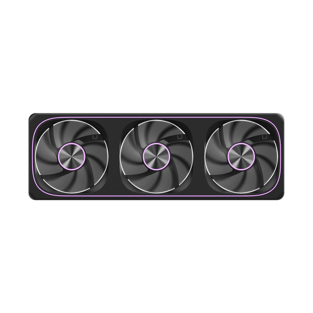 Комплект кулеров для компьютерного корпуса Formula V AIR FUSION 3 BK REVERSE - 3 в1
