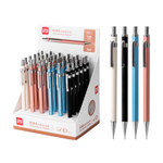 Карандаш механический DELI, 0,7 мм, металлический корпус, ассорти