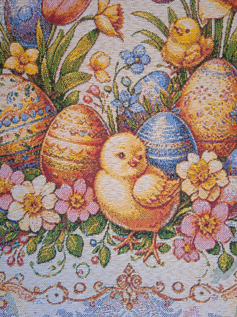 Пасхальный гобеленовый набор Добрый (Дорожка 39х142+4 салфетки 40х40)