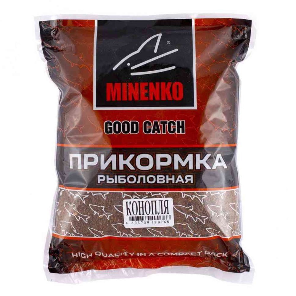 Прикормка MINENKO GOOD CATCH конопля, 700г