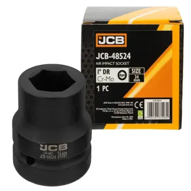 Головка ударная 24мм (6гр.), 1'' JCB JCB-48524