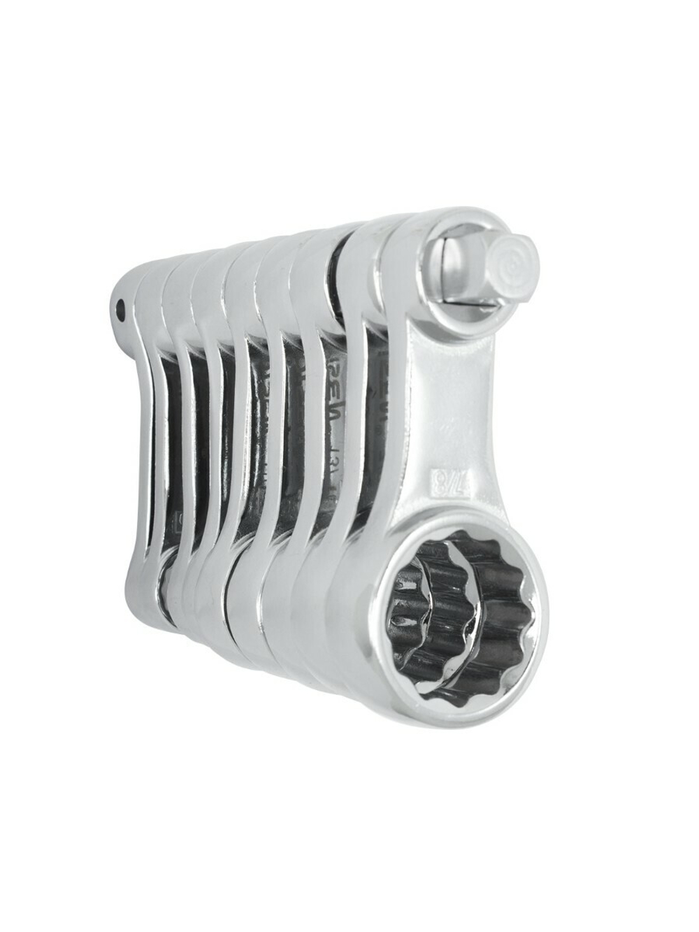 Ключи накидные односторонние, набор 9пр. DISEN DS-KT5095P