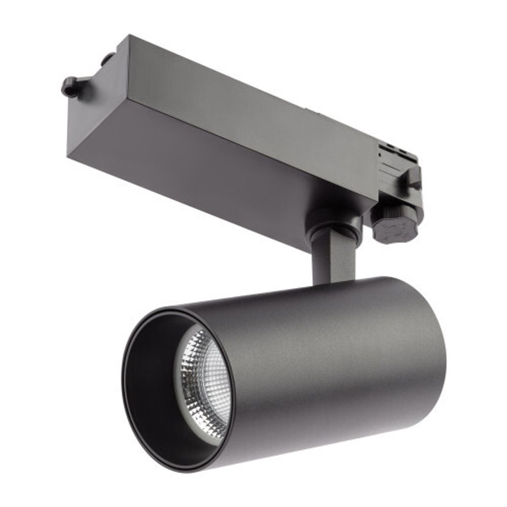 Трековый светильник трехфазный ЭРА SТR-30-36-40K-B30 узкий луч 4000K черный