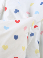 Постельное бельё евро «Этель. Colored Hearts», поплин