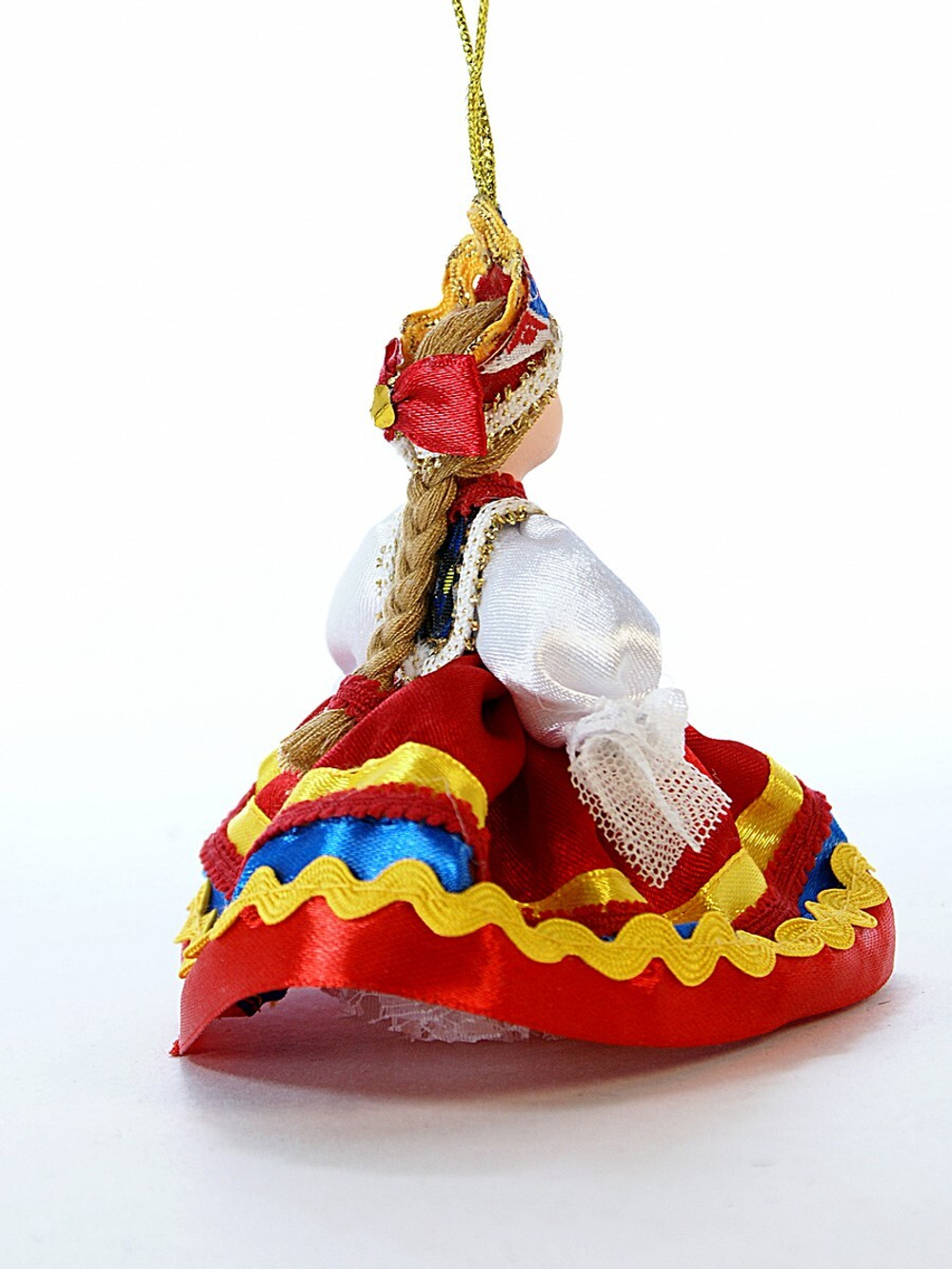 Кукла-подвеска в русском костюме Плясунья