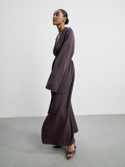 Кардиган ROMEE длинный, ардезия