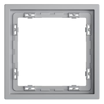 Рамка пластиковая VOLTUM S70 на 1 пост, (серый)