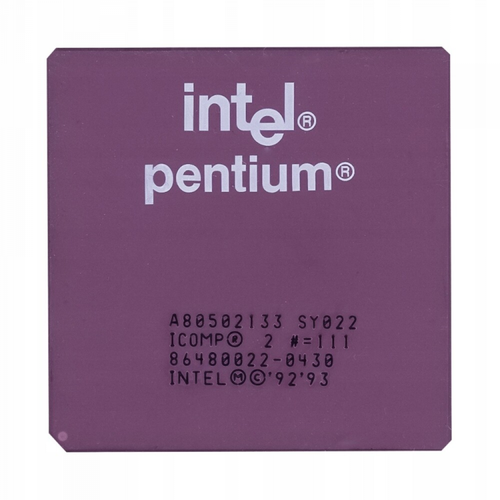 Процессор Intel Pentium A802133 SY022, для настольных ретро ПК
