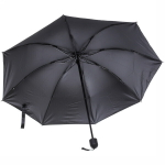 Зонт механический ветроустойчивый, матовая ручка «BESTzontik - lira», нежно сиреневый, длина 25см, d-110см