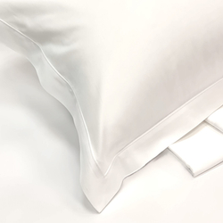 Постельное белье 2 спальное евро Сlaire&Caroll Vire белое