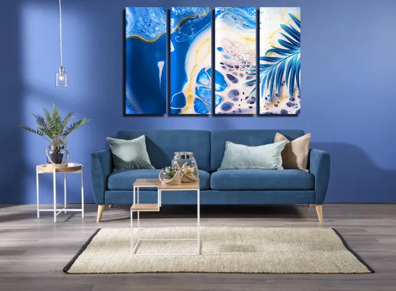 Модульная картина "Водная гладь"