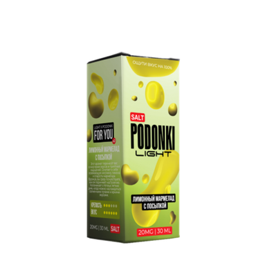 Жидкость PODONKI LIGHT Salt 2% 30 ml