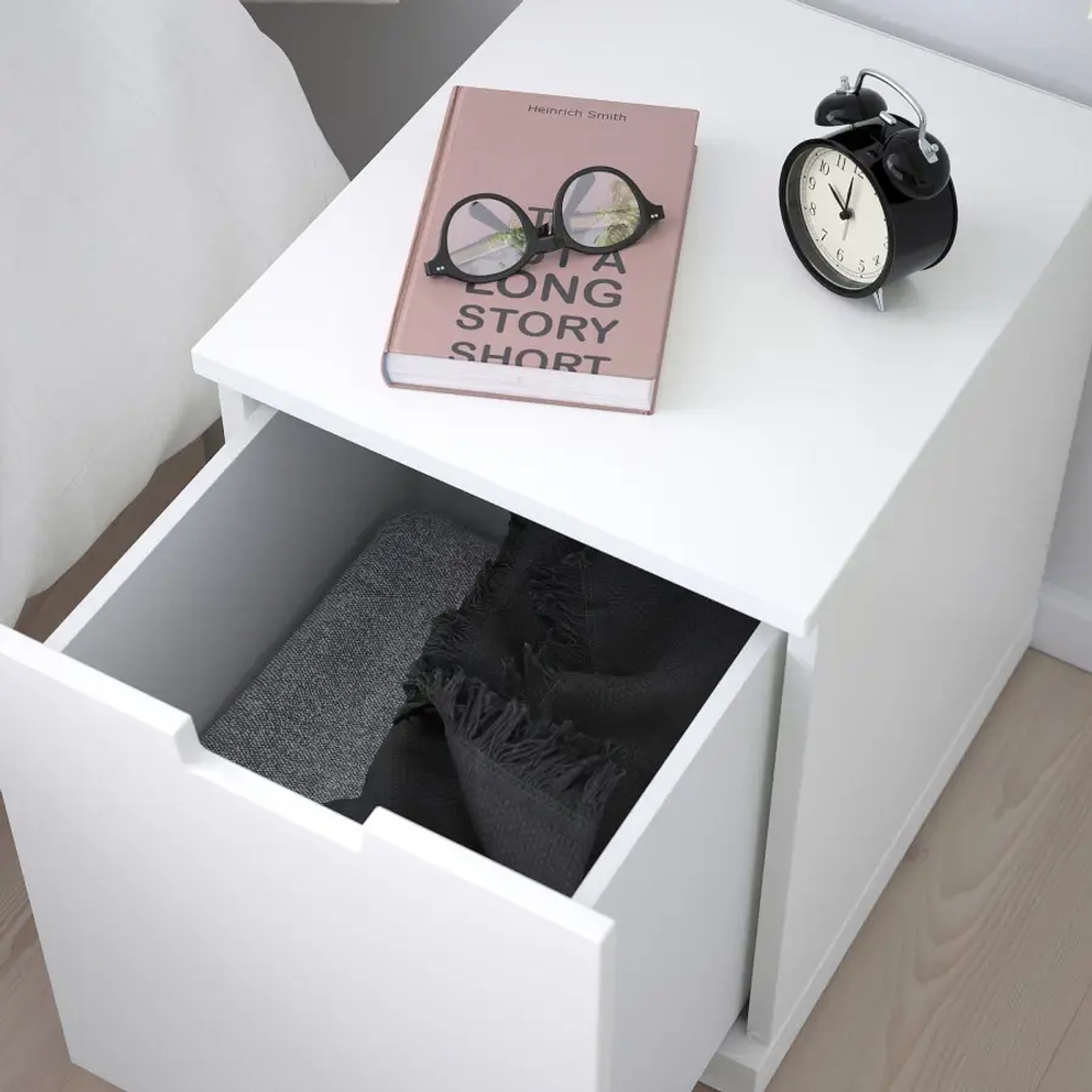 Тумба - IKEA NORDLI/НОРДЛИ ИКЕА, 47х40х54 см, белый