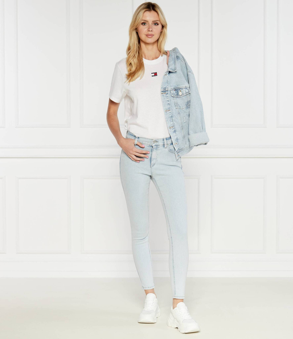 Джинсы NORA MR Tommy Jeans - голубой(DW0DW15499)