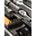 Набор слесарных инструментов Bartex, 1/2", 1/4", CrV сталь, кейс, 76 пр, шт