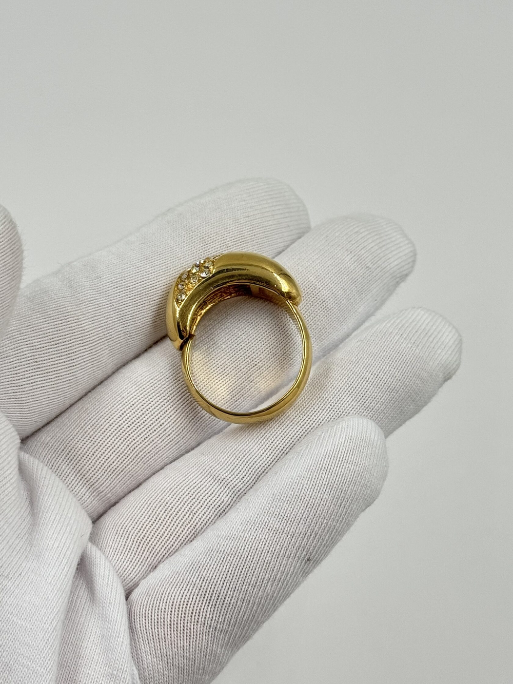 Кольцо с кристаллами Christian Dior