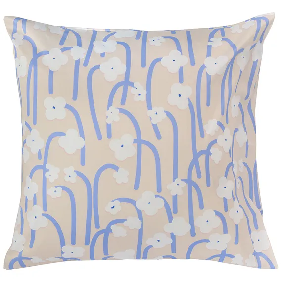 Набор из двух наволочек сиреневого цвета с принтом "Полярный цветок", Scandinavian Touch, 70х70 см