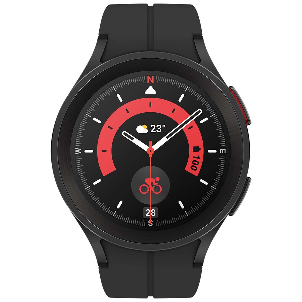 Смарт-часы Samsung Galaxy Watch 5 Pro 45mm Black Titanium (SM-R920NZKAEUE)