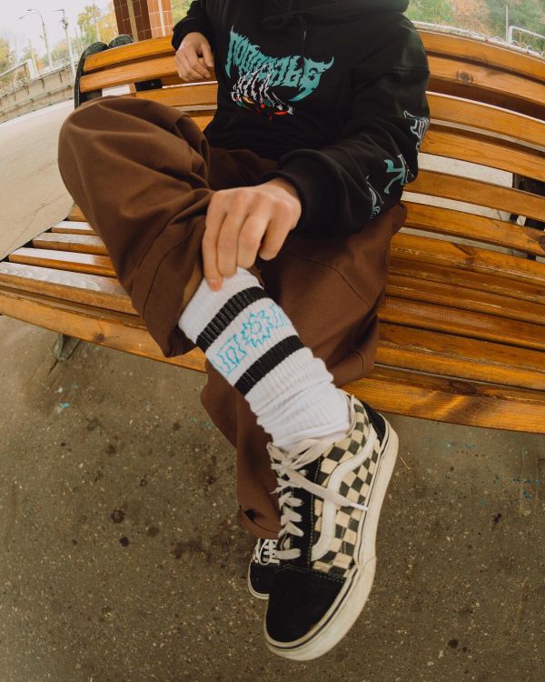 Носки Black'n'Blue белые - фото 2