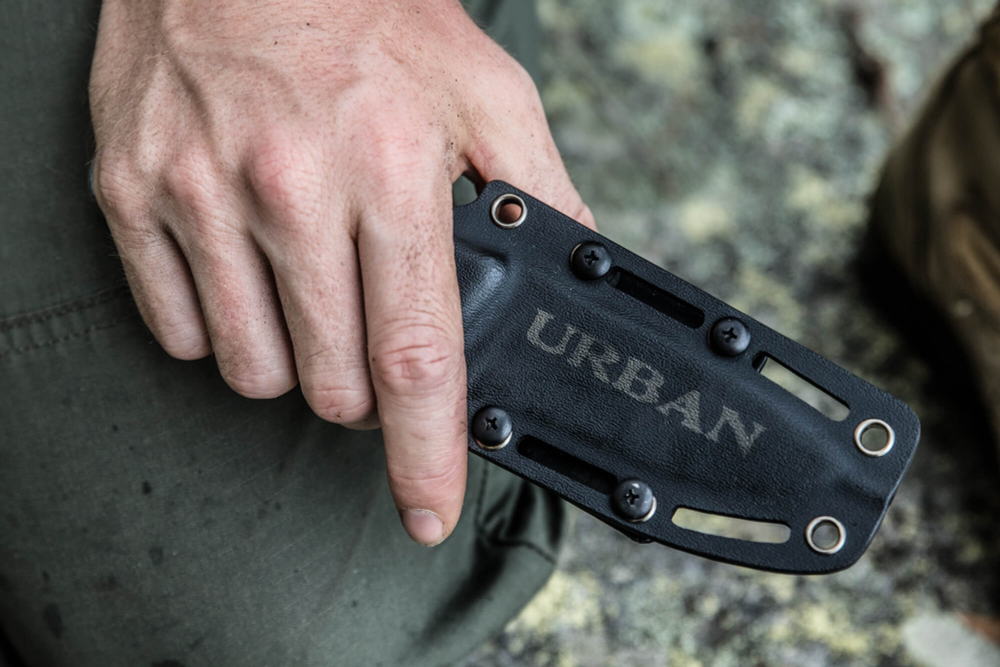 Туристический нож Urban AUS-8 StoneWash G10