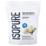 Isopure, без углеводов, протеиновый порошок, ванильный крем, 454 кг (1 фунт)