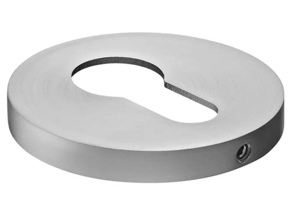 Накладка на ключевой цилиндр, нержавеющая сталь,цвет-матовая сталь