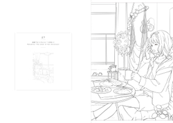 Girls Room. Coloring book
