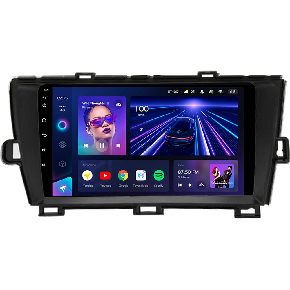 Teyes CC3L 9"для Toyota Prius 2009-2015 (прав)