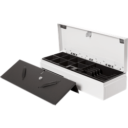 Денежный ящик PayTor FlipTop (Белый, Переходник, Штрих, арт. HT-FL-6001-13W2-2)