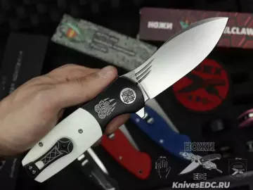 Складной нож Reptilian Буян-03 сталь D2, рукоять, G10