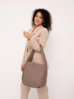 Сумка большая через плечо шоппер мешок