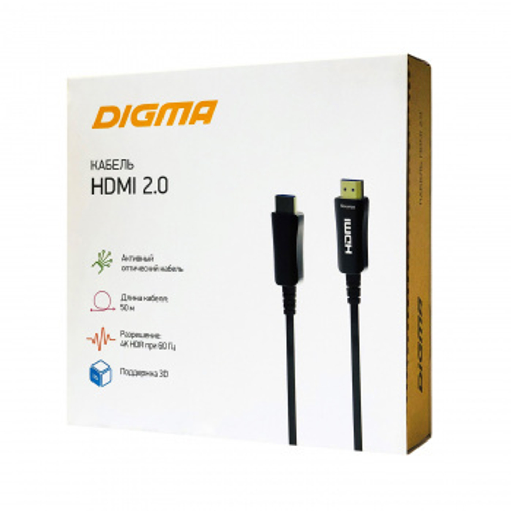 Кабель интерфейсный  Digma BHP AOC 2.0-50