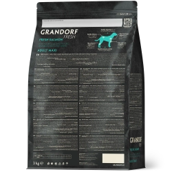 Grandorf Fresh, Fresh Salmon & Adult Maxi для собак крупных пород (Свежее филе лосося с бататом)