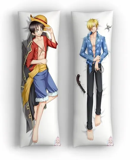 Дакимакура Санджи и Монки Д. Луффи