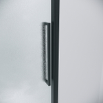 Душевой уголок Grossman Cosmo 120х80 120.K33.02.1280.21.02 профиль Черный матовый стекло шиншилла