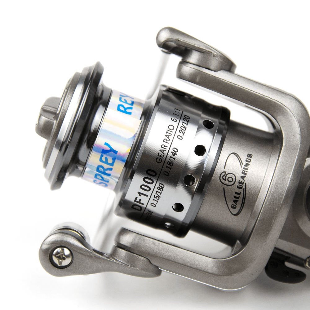 Катушка безынерционная Osprey DF (1000, 6BB, мет. шпуля)