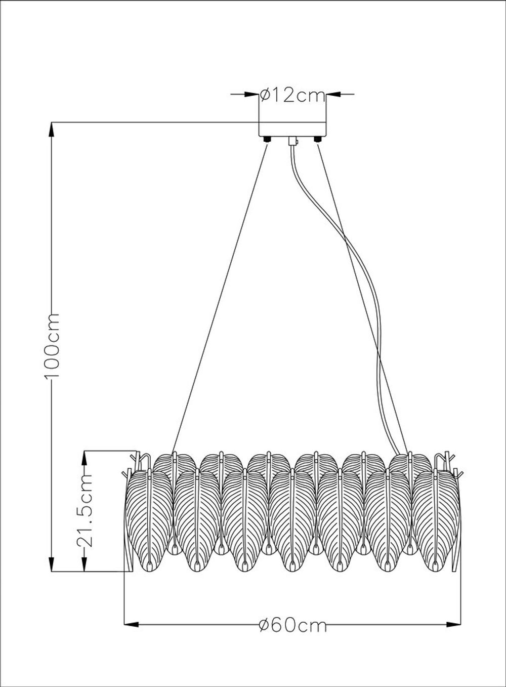 Подвесная люстра Arte Lamp