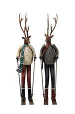 Декор Олень на лыжах