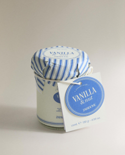 Zara Home Набор ароматических свечей (Vetiver Mango, Vanilla & Nut, Tiramis Euphoria), растительный воск, 3 шт, подарочный