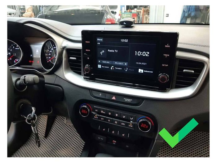 Магнитола для KIA Ceed 2021+ - Vaycar VA27-1267 на Android 13, 4G SIM-слот