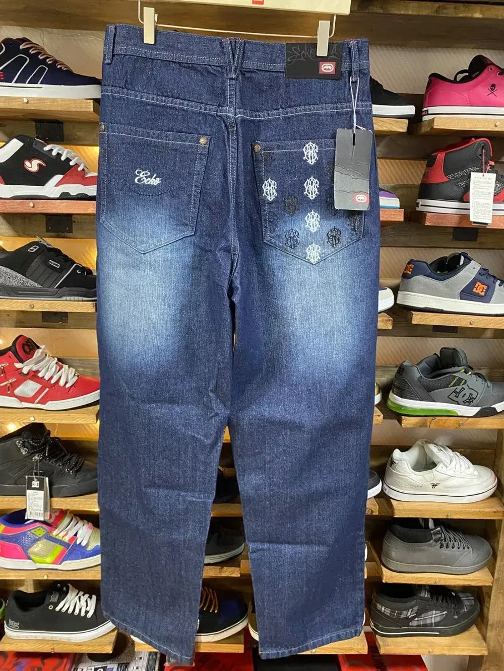 Джинсы прямые широкие трубы от Savitar Shoes Company