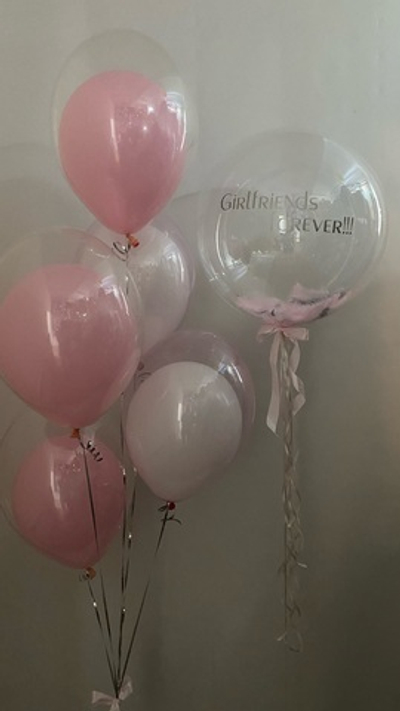 Набор для Девушки 17 стеклянно-розовый