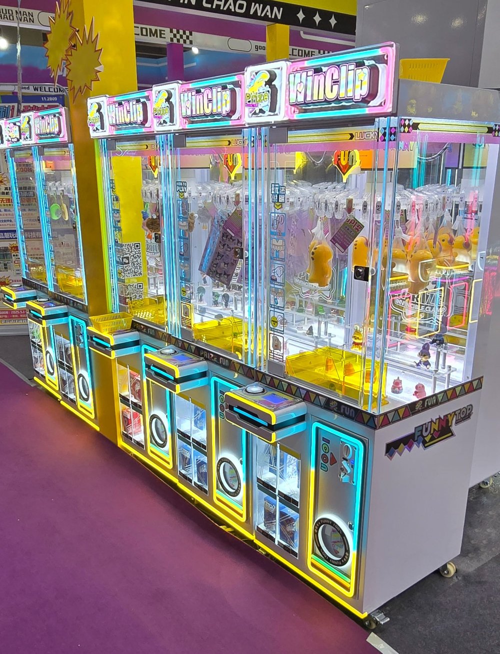 Призовой автомат прищепка мини "Win clip"