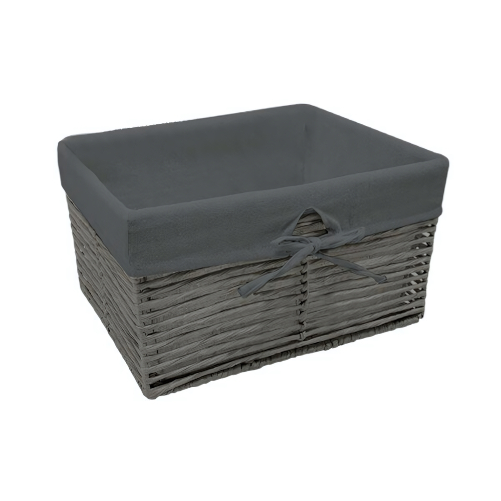 Корзина стеллажная "Paper", Д210 Ш160 В120, серый