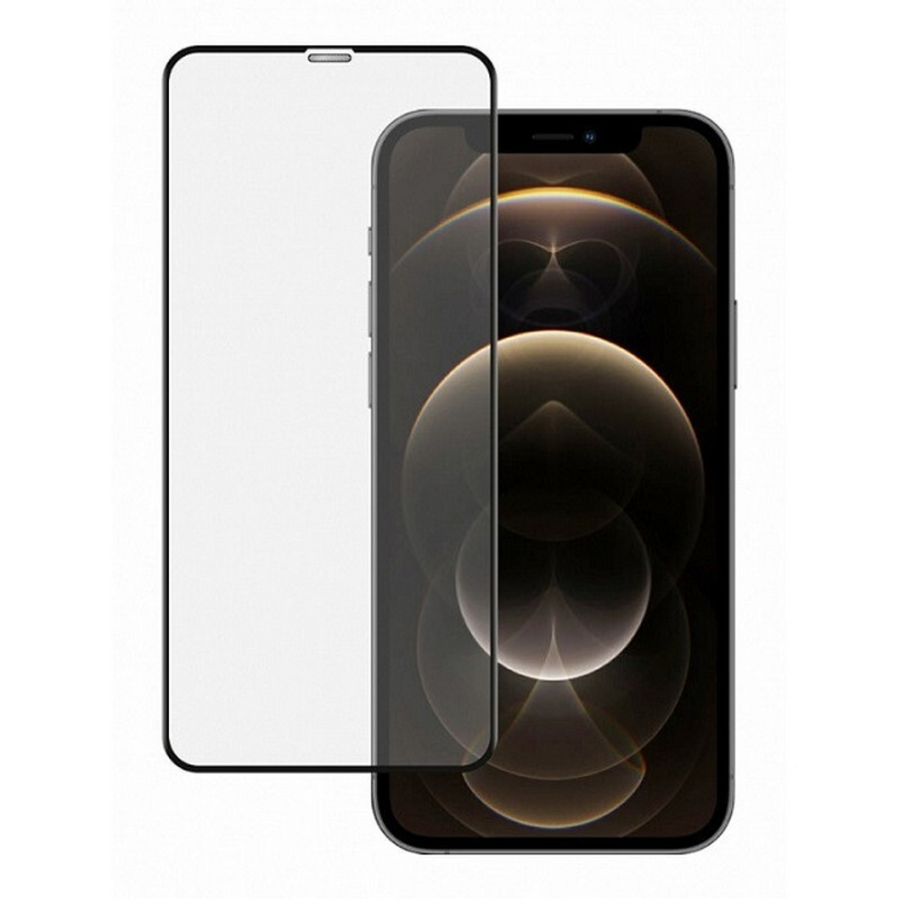 Защитное стекло утолщенное MD iPhone 12 Mini (черный)