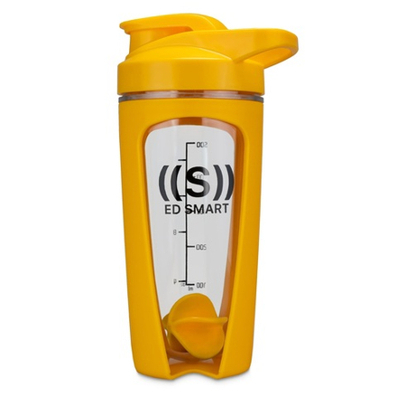 ED SMART Шейкер желтый с клапаном, 500мл