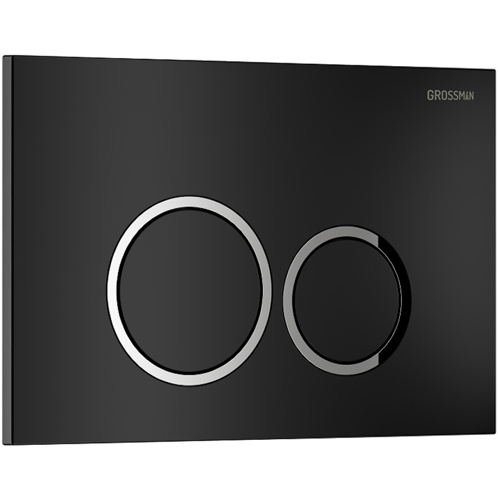 Клавиша смыва Grossman Galaxy 700.K31.01.210.210 Черная матовая