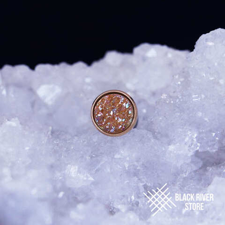 Накрутка SJ 739 Druse Low PVD Rose